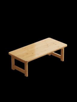 Solid Bamboo Kang Table Foldable Low Tatami Table Multi‑Purpose for Bay Window Bed Laptop Work Coffee Tea Home Use