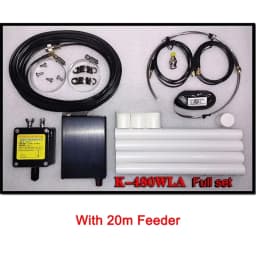 For K-480WLA MW/SW/FM/Airband /UHF /VHF 0.5MHz-500MHz Full Band Antenna LOOP Small Loop Short Wave Antenna and Filter