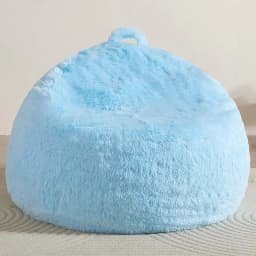 Lazy sofa bean bag artificial fur Doudou sofa jacket children's toy storage cover