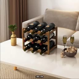 Red Wine Rack Decoration Household Grid Wine Display Rack Table Creative Wine Bottle Rack Simple Wine Cabinet Assemble Storage R