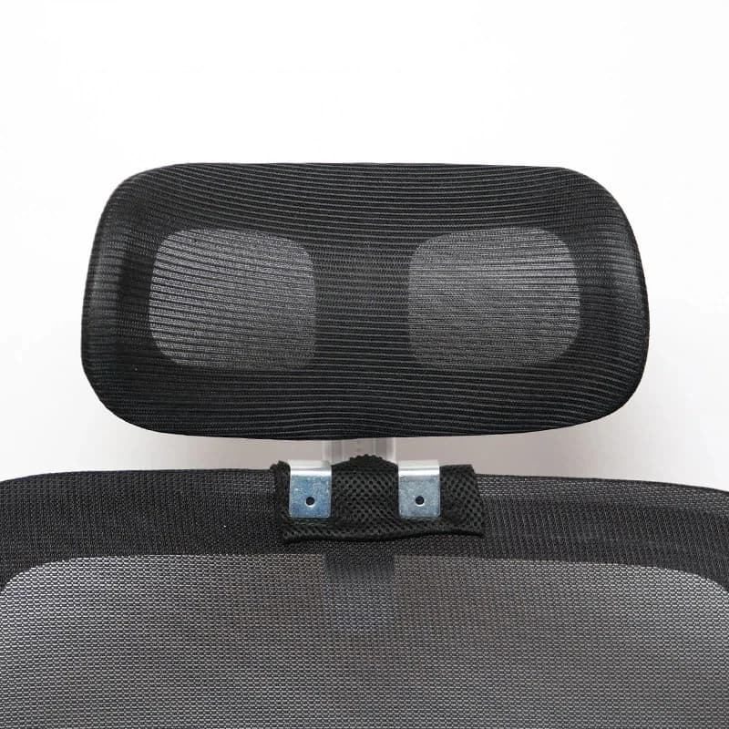 Office Computer Chair Headrest Seat Backrest Raise and Extend New Style of Neck and Neck Swivel Chair for Household Use Black