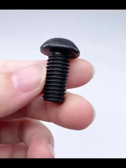 Black 304 Stianless Steel Six-Lobe Torx Pan Round Button Head Screw With/Without Pin Tamper Proof Security Bolt M3~M10