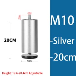 Adjustable Furniture Leg M8 M10 Aluminum Alloy Table Legs For TV Cabinet/Wardrobe Cabinet Furniture Support Hardware