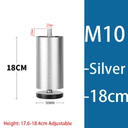 Adjustable Furniture Leg M8 M10 Aluminum Alloy Table Legs For TV Cabinet/Wardrobe Cabinet Furniture Support Hardware