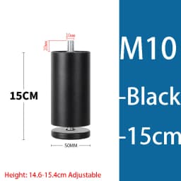 Adjustable Furniture Leg M8 M10 Aluminum Alloy Table Legs For TV Cabinet/Wardrobe Cabinet Furniture Support Hardware