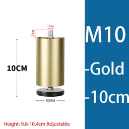Adjustable Furniture Leg M8 M10 Aluminum Alloy Table Legs For TV Cabinet/Wardrobe Cabinet Furniture Support Hardware