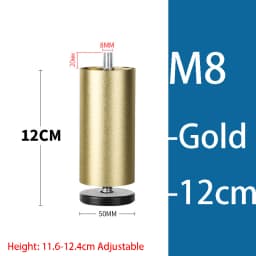Adjustable Furniture Leg M8 M10 Aluminum Alloy Table Legs For TV Cabinet/Wardrobe Cabinet Furniture Support Hardware