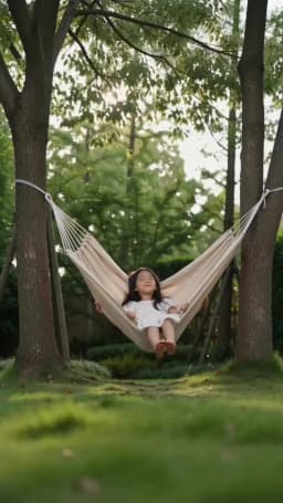 Double Hammock 190*80cm Thickened Reinforced Anti-Sway