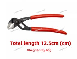 Home DIY 5/6 Inch Mini Pump Clamp Small Pipe Pliers Ultra Thin Shifting Spanner Multifunctional Crescent Wrench No Button