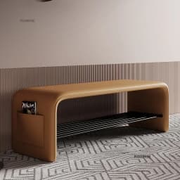 Luxury Shoe Change Stool Door Shoe Cabinet Modern Household Stools Integrated Minimalist Home Furniture Ottomans Bedroom Bench