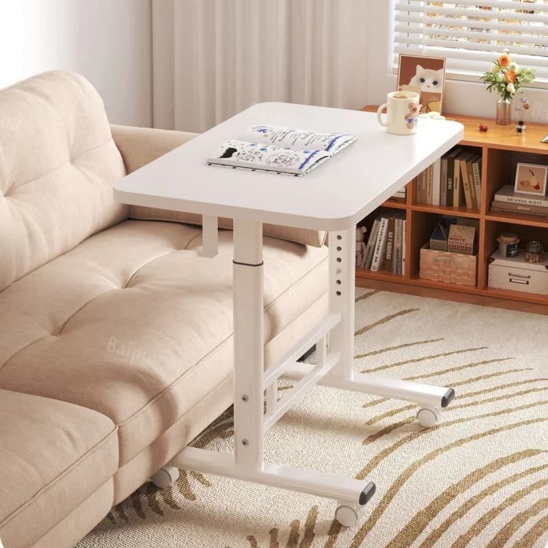 Adjustable Bedside Table Movable Lifting Bedside Desk Sofa Side Table Computer Desk Office Ergonomic Study Table Home Office