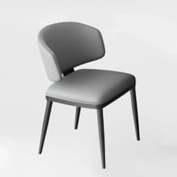 2026 New Italian Minimalist Light Luxury Dining Chair Padded Backrest Upholstered Side Chair For Home Dining Cafe