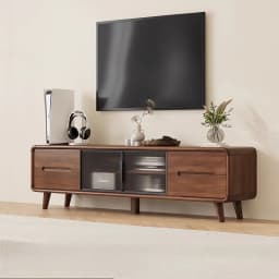 Retro Living Room Tv Stands Modern Designer Wall Wood Tv Stands Monitor Speaker Designer Drawers Suporte Para Tv Home Furniture