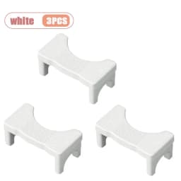 Home Bathroom Toilet Stool Thickened Footrest Squatting Aid Foot Step for Adults Kids and Pregnant Women Comfort Support