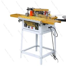 HF-40 compact small edge banding machine, home improvement portable edge banding machine, curved and straight dual-purpose