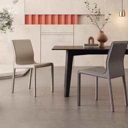 Minimalist Saddle Leather Dining Chair Home Backrest Restaurant Leather Chair High Sense Nordic Hotel Designer Simple Chair