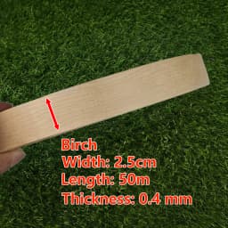 50m Roll Natural Wood Veneer Edge Banding (White Oak Red Oak Walnut Maple Cherry Sapele) for Furniture Panel Edging Repair