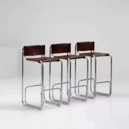 Nordic Light Luxury Bar Chair Home Stainless Steel High Chair Living Room Backrest Comfortable Dining Chairs