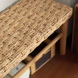 Solid Wood Stools Nordic Living Room Rattan Bench Entrance Hall Square Shoe Change Stool Modern Home Decoration Furniture