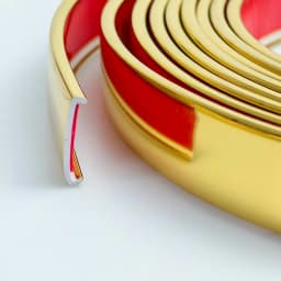 1PC 5m/196.85in Self-adhesive Cabinet Edge Strip,U-shaped Edge Banding,PVC Border Decoration,wardrobe and Desktop Edge Protector