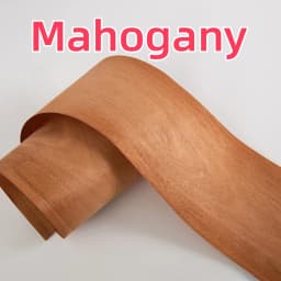 33x280cm Natural Mahogany Wood Veneer For Furniture, Cabinetry, Interior Renovation, And Surface Decoration