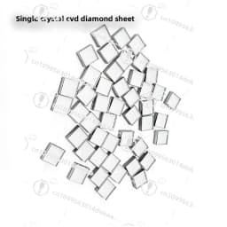 Single Crystal Microwave Diamond Research Laboratory Thermal Conductivity Optical CVD Single Crystal Diamond Large Size