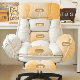 Computer Chair, Sedentary Office Chair, Reclining Boss Chair, Bedroom Desk Chairs, Lazy Person Swivel Chairs, Home Sofa Chairs