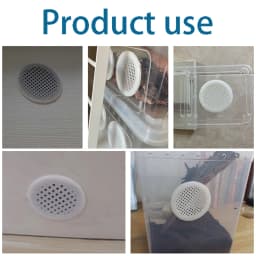 10/100Pcs Wardrobe Cabinet Air Vent Decorative Cover Durable Ventilator Grille Hole Ornaments Furniture Accessories