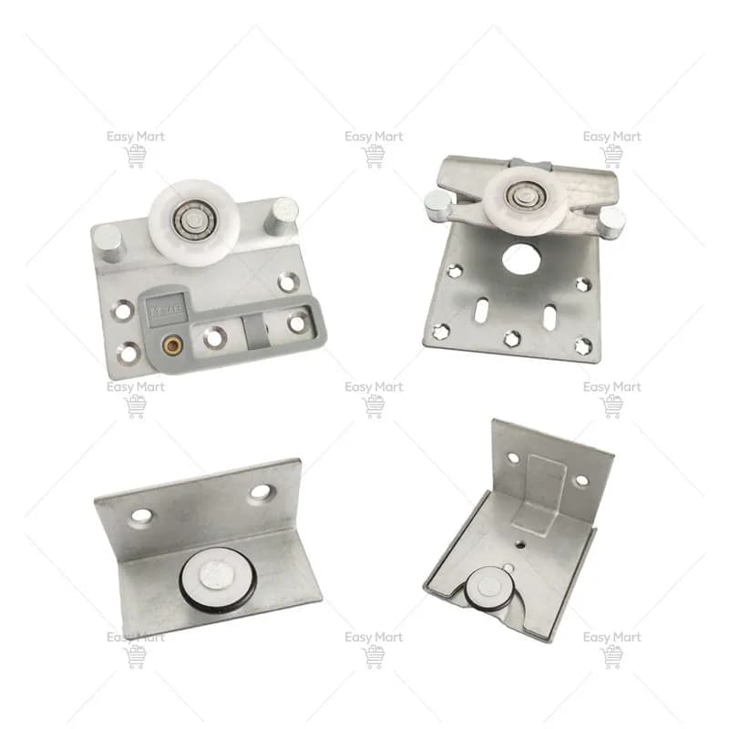 Wardrobe Sliding Door Hanging Pulley - Model E008 External Door Wheel Accessory for Smooth Track System, Hot Sale