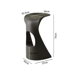 Modern outdoor bar chairs, courtyard villas, outdoor outdoor bar chairs, restaurants, internet famous bar stools, high chairs