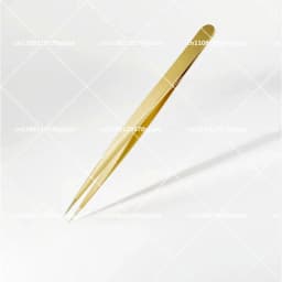 Precision Brass Tweezers Non-Magnetic Fine Point Tips for Watch Repair Tools