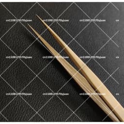 Precision Brass Tweezers Non-Magnetic Fine Point Tips for Watch Repair Tools