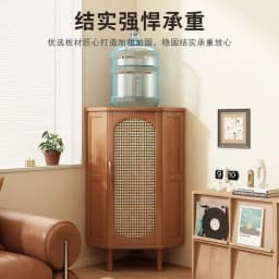 Corner cabinet Corner rack Living room against the wall Corner multi-layer storage floor cabinet