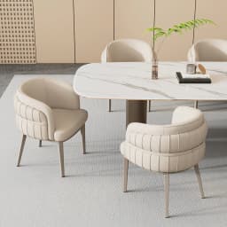 Home Dining ChairModern Simple Negotiation Chair Living Room Armrest Chair Kitchen Backrest Stool Hotel Dining Chairs