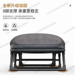 American Style Sturdy Folding Bed, Portable Adult Fold Up Bed for Office Napping, No Assembly Required