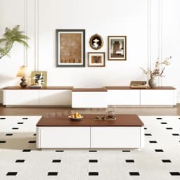 Modern Luxury Tv Stands Living Room Wood Universal Designer Organizer Storage Tv Table Drawers Muebles Para Tv Trendy Furniture