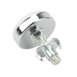 8 Pairs M8 35mm Furniture Levelers Table Leveling Foot Adjustable W/T-Nuts (8 PCS Furniture Leg Screws & 8 PCS T-Nuts)