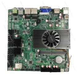 N95 Industrial NAS Motherboard with N5095 CPU 12 SATA Ports Dual 2.5G LAN ITX