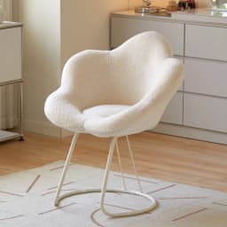 AOLIVIYA Gaming Chair Gamer Computer Chair Office Desk Chair Cream Vanity Stool Dresser Backrest Luxury Home Seat