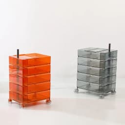 OMGD Multi-functional Storage Cabinet Popular Instagram Mobile Bedside Storage Cabinet Rotating Storage Cabinet