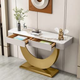 Contemporary American Console Table Lounge Industrial Entryway Table Light Luxury Nordic Flurkonsole Living Room Furniture
