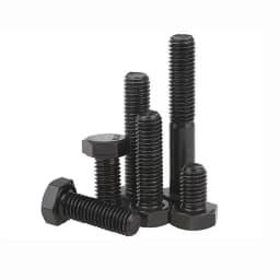 Grade 10.9 Steel Fine Thread M8 M10 M12 Black Full/Half Thread External Hexagon Outside Hex Head Cap Screws Bolts