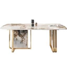 Event Restaurant Dining Tables Party Waterproof Modern Luxury Dining Tables Kitchen Space Saving Table A Manger Furniture Home