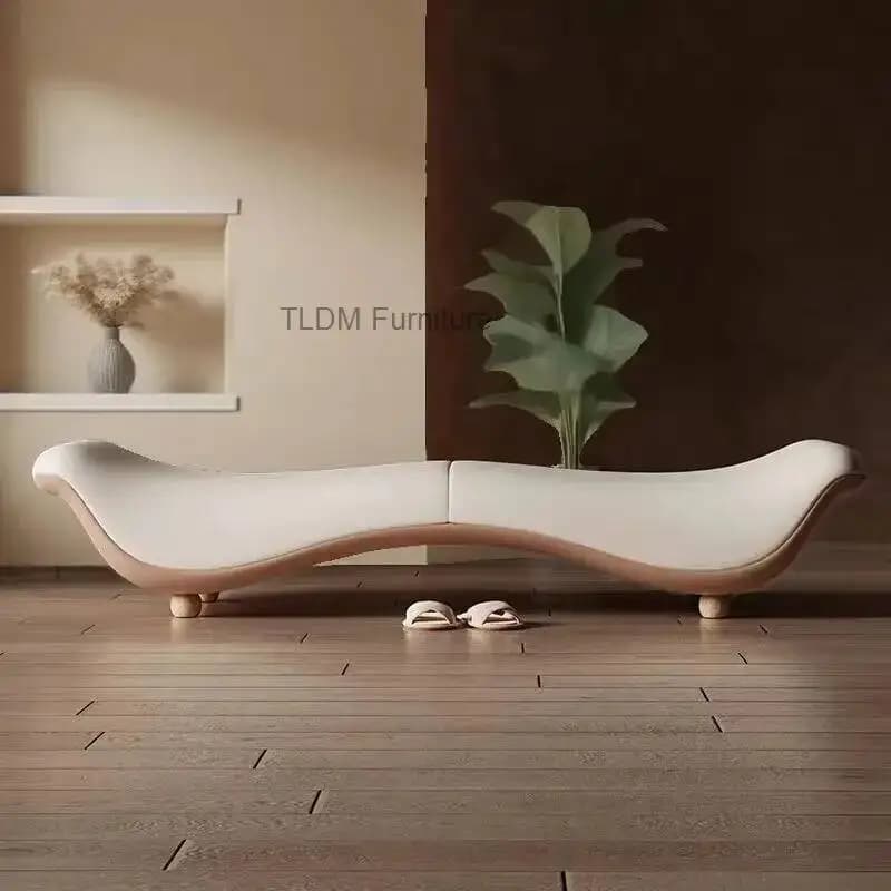 Clothing modern Light Cloakroom Luxury Minimalist Sofa Store Long Bench Living Shoe Room Bench Couple Fun Bedroom Bed End Bench
