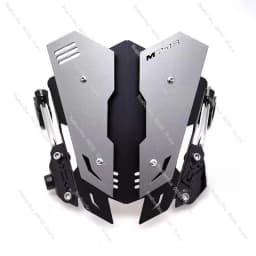 For Benda Jinjila 300 Black Flag 500 LFC700, Universal Aluminum Motorcycle Windshield CNC Modified Part