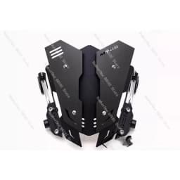 For Benda Jinjila 300 Black Flag 500 LFC700, Universal Aluminum Motorcycle Windshield CNC Modified Part
