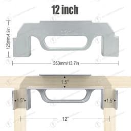 Framing Tool Stud Layout Clamp 24 Inch Woodworking Panel Fixing Tool for Carpentry