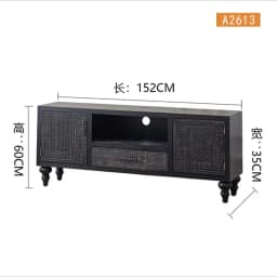 K Black new Italian side cabinet, tempered glass large storage high cabinet
