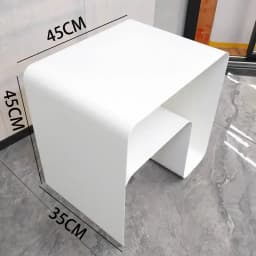 End Tables Mini hotel furniture Stainless steel living room simple and light luxury coffee table creative Nordic small table
