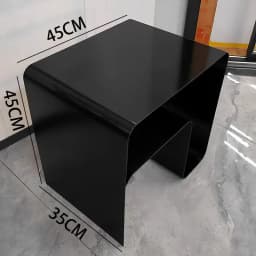 End Tables Mini hotel furniture Stainless steel living room simple and light luxury coffee table creative Nordic small table